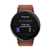 Polar Ignite 3 43mm Αδιάβροχο Smartwatch με Παλμογράφο (Titanium with Brown Strap)