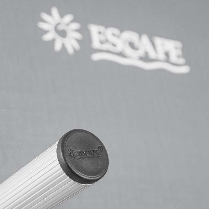 Καρεκλάκι Παραλίας ESCAPE High Άσπρο/Γκρι