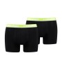 HEAD BASIC BOXER 2Pack Black/Light Green (701202741-019)