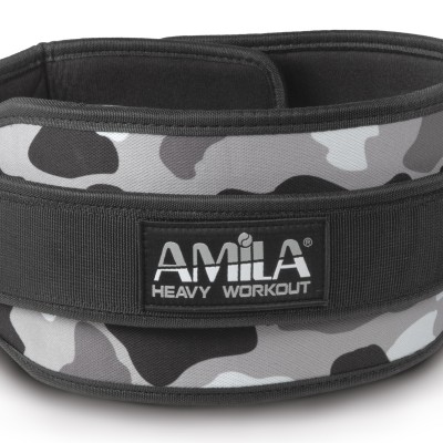 Ζώνη Άρσης Βαρών Neoprene AMILA TACTICAL L