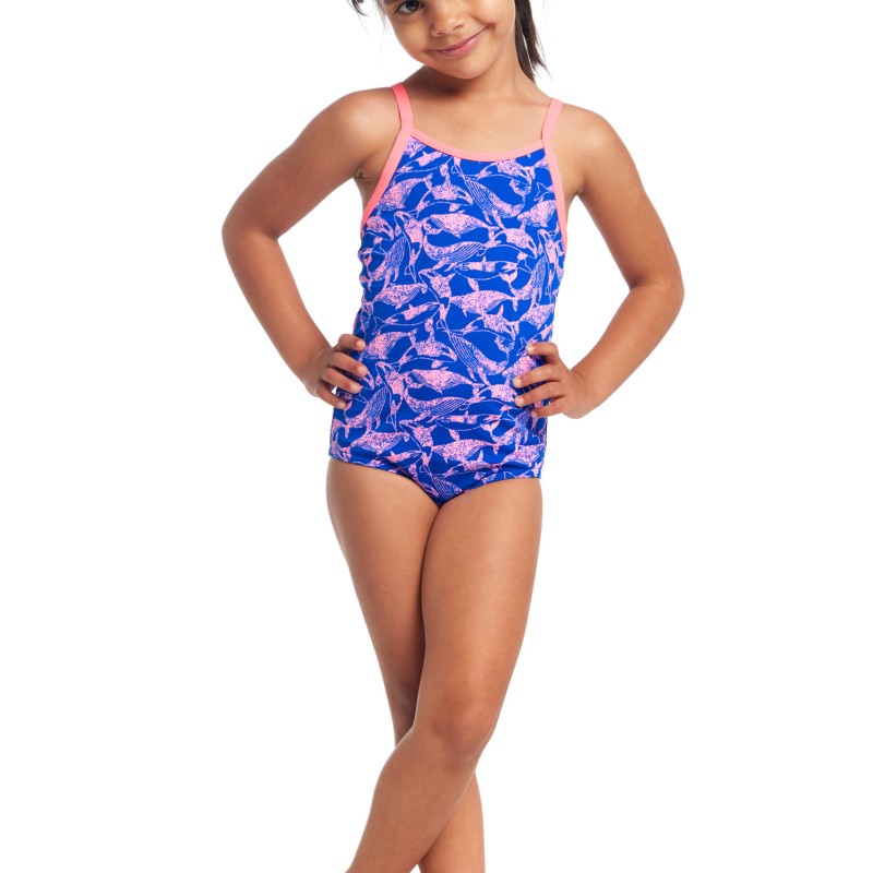 FUNKITA Toddler Girl's Printed One Piece - Minky Pinky