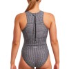 FUNKY Ladies Hi Flyer One Piece - Dark Hound