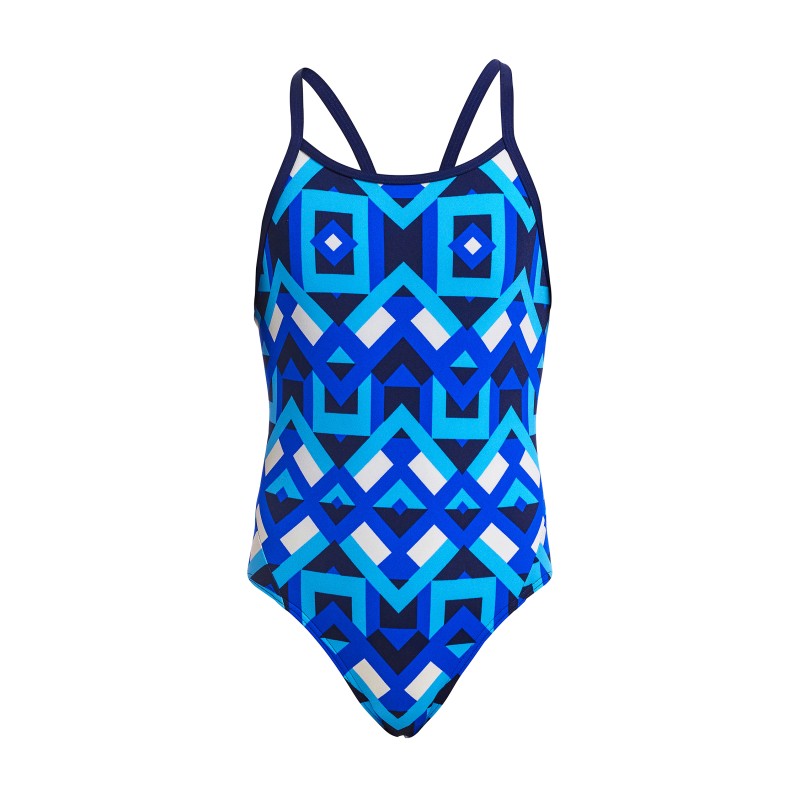 FUNKITA Girl's Diamond Back One Piece - Gee A Geo