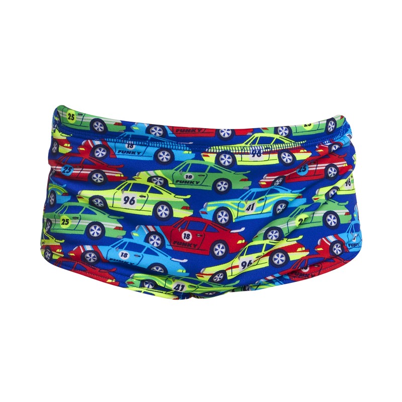FUNKY Toddler Boy's Printed Trunks - Car Stacker
