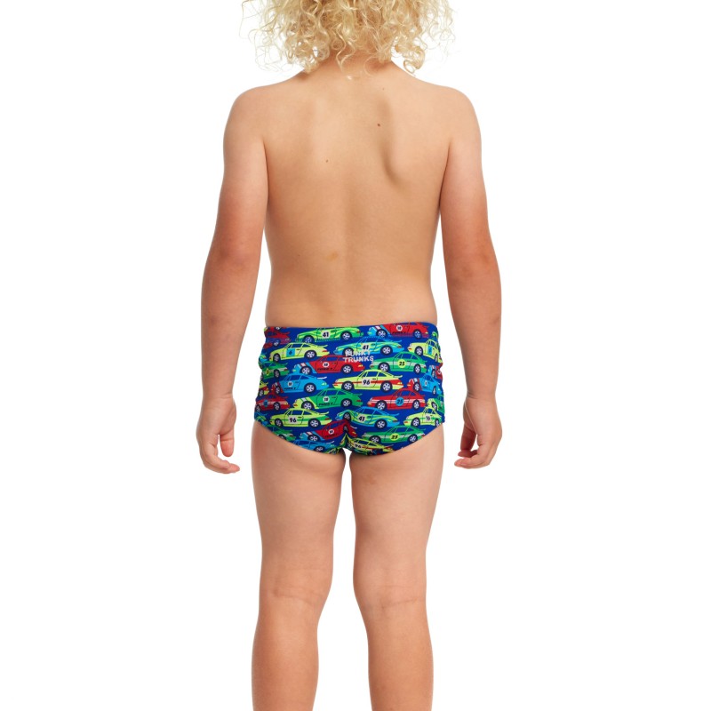 FUNKY Toddler Boy's Printed Trunks - Car Stacker