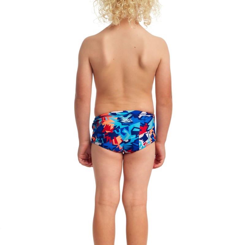 FUNKY Toddler Boy's Printed Trunks - Saw Sea