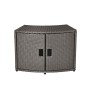 MSpa Wicker Cabinet Storage Unit - for round Spa