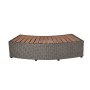 MSpa Wicker Step - for round Spa