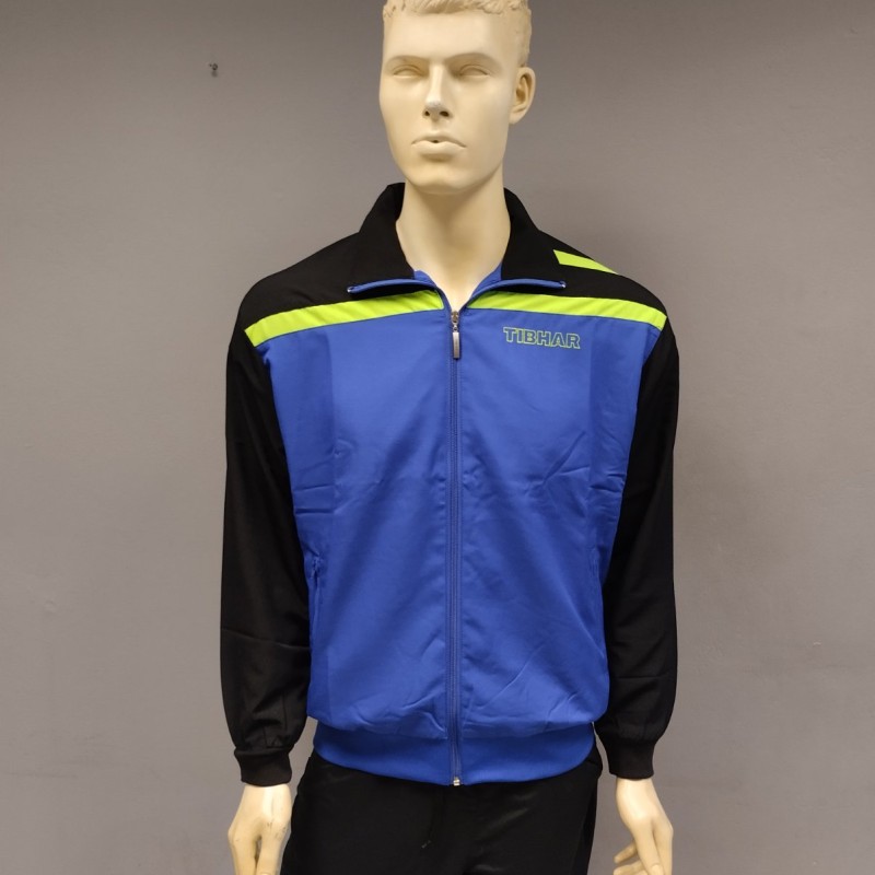 Jacket Πινγκ-Πονγκ Tibhar Stripe Μπλε/Μαύρο