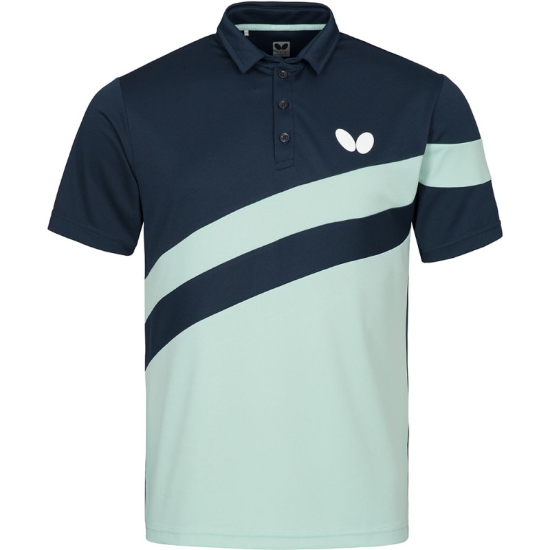 Butterfly Kisa Table Tennis Shirt - Ice Blue