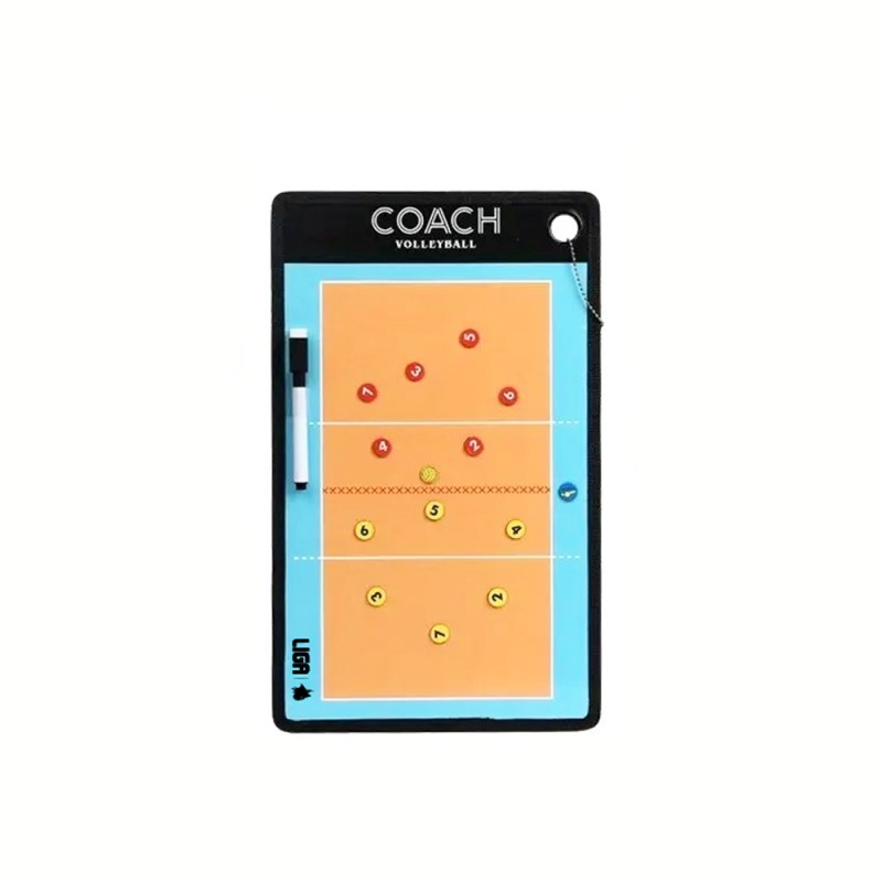 ΠΙΝΑΚΑΣ ΤΑΚΤΙΚΗΣ ΒΟΛΕΪ 23cm*38cm (VOLLEYBALL TACTIC BOARD) LIGASPORT