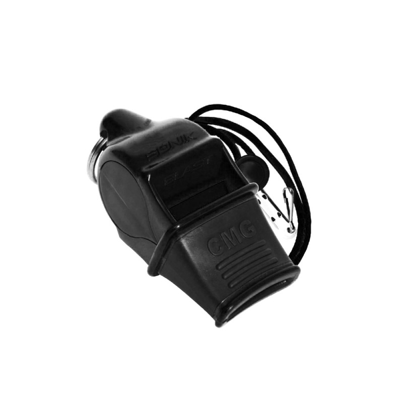 Σφυρίχτρα πλαστική με λουράκι (Plastic whistle with lanyard) LIGASPORT