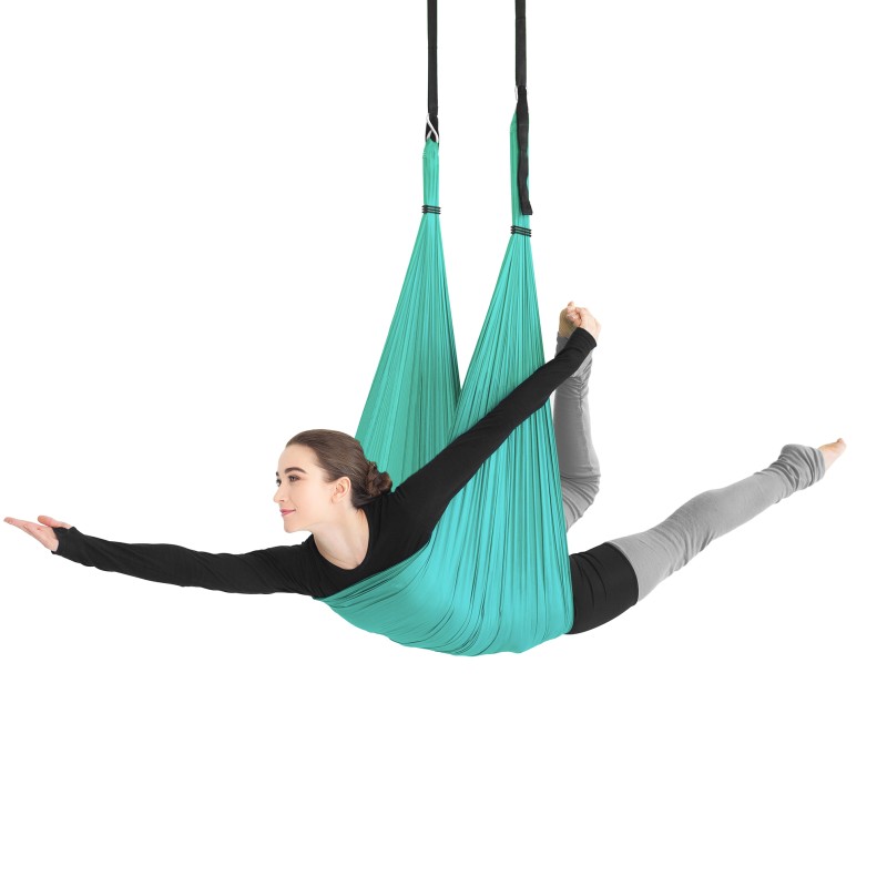 Ύφασμα Aerial Yoga Hammock Iris Nylon 40D 5 m – Emerald