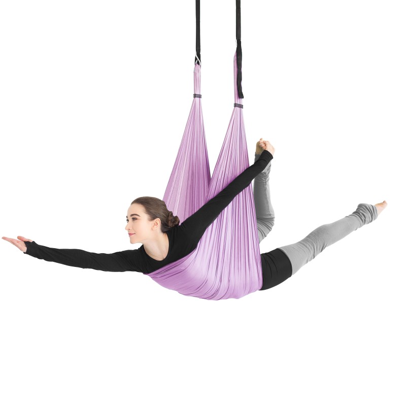Ύφασμα Aerial Yoga Hammock Iris Nylon 40D 5 m – Violet