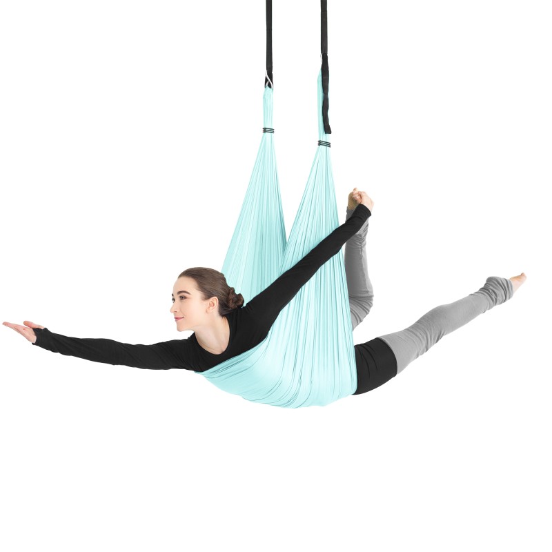 Ύφασμα Aerial Yoga Hammock Iris Nylon 40D 5 m – Baby Blue