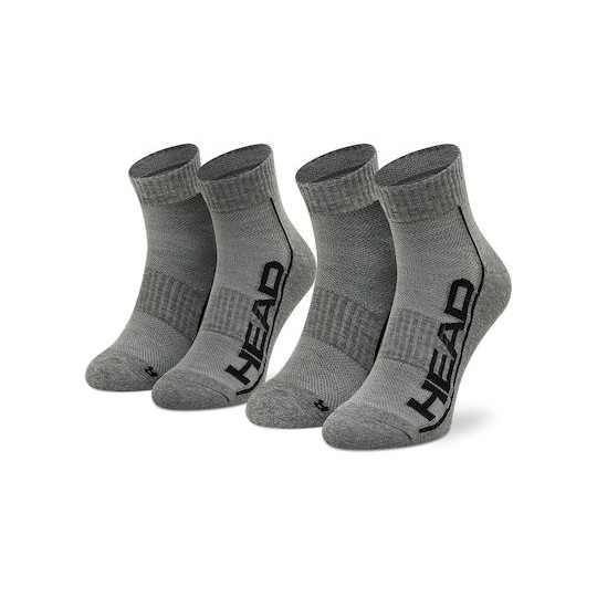 Head Κάλτσες Performance Quarter Unisex 2-Pack Grey (791019001-008)