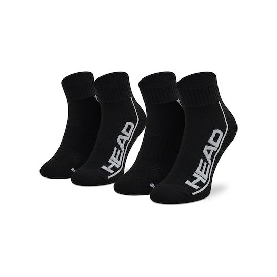 Head Κάλτσες Performance Quarter Unisex 2-Pack Black (791019001-005)