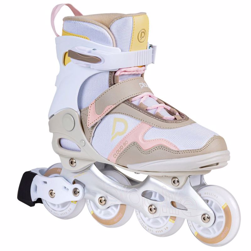 PLAYLIFE Cloud Sun´n´Sand Fitness Inline Skate - White/Sand/Pink