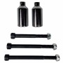 AO SCOOTERS Chromoly Peg Kit chrome