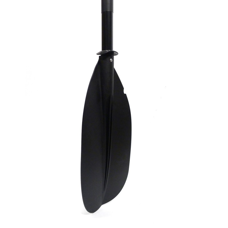 Κουπί καγιάκ Deluxe ρυθμιζόμενο 217-227cm Αλουμινίου διαιρούμενο - Μαύρο SCK