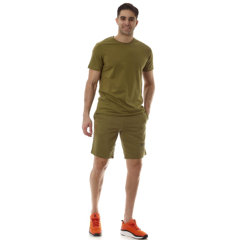 Admiral Ανδρικό Μπλουζάκι T-Shirt Zeda II (1121520122) - Λαδί