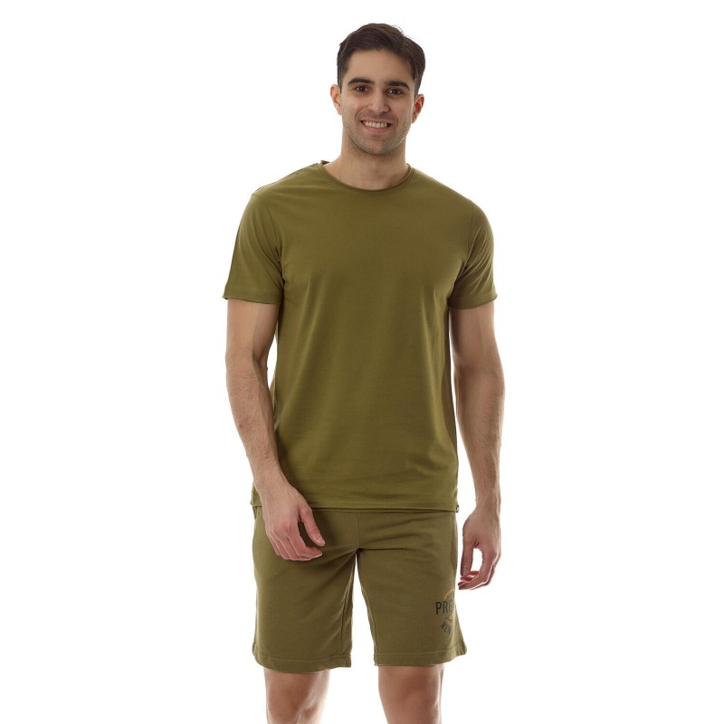 Admiral Ανδρικό Μπλουζάκι T-Shirt Zeda II (1121520122) - Λαδί