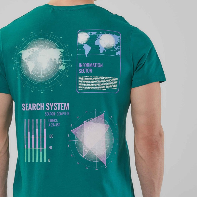 Admiral Ανδρικό Μπλουζάκι T-Shirt Terex (1121520101)
