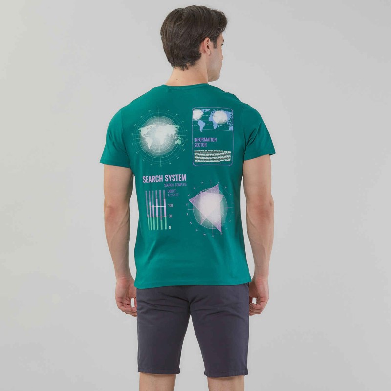 Admiral Ανδρικό Μπλουζάκι T-Shirt Terex (1121520101)