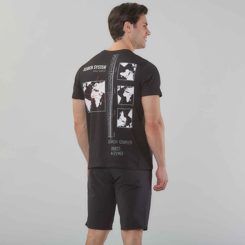 Admiral Ανδρικό Μπλουζάκι T-Shirt Scribe (1121520102)