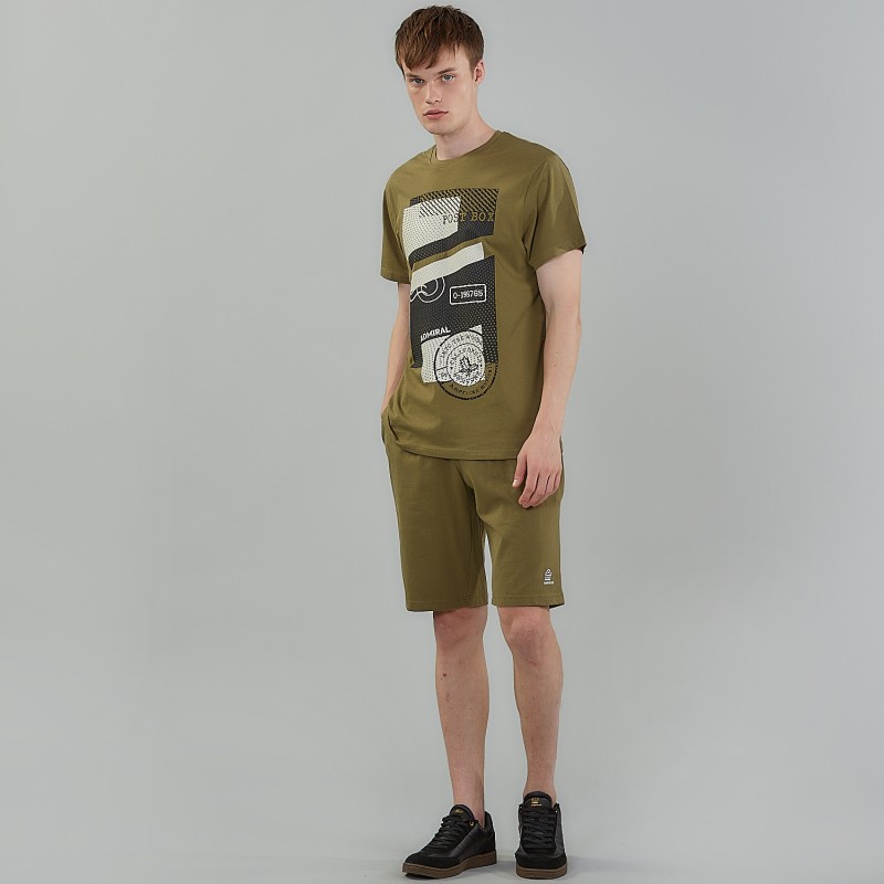 Admiral Ανδρικό Μπλουζάκι T-Shirt Bruns (1121520119)