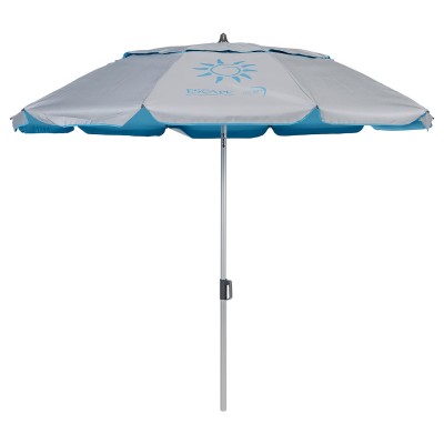 Ομπρέλα Παραλίας Αλουμινίου 2,2m PE 180gsm UPF50+ Γαλάζιο