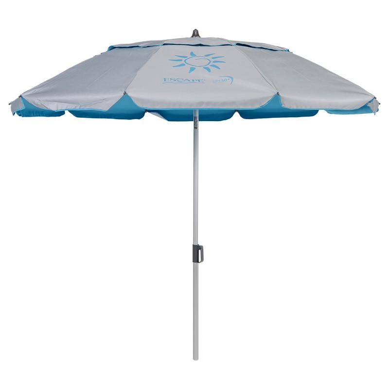 Ομπρέλα Παραλίας Αλουμινίου 2,2m PE 180gsm UPF50+ Γαλάζιο