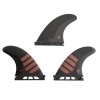 Φινάκια για surf FUTURES Thruster Fin Set F4 Alpha