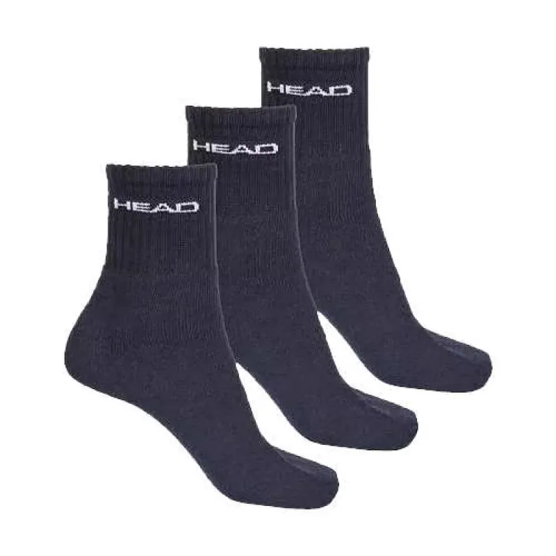 ΚΑΛΤΣΕΣ HEAD SHORT CREW 3Pack UNISEX (701213457-321) Navy