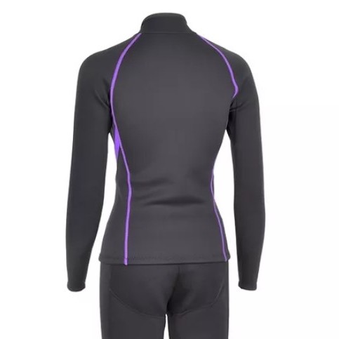 Jacket νεοπρενίου 1.5mm γυναικείο Μαύρο/Μοβ - Aropec