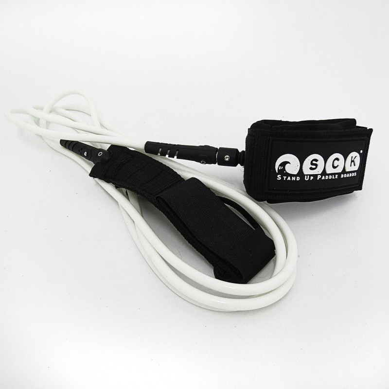 SUP/surf leash ίσιο 9ft SCK - Άσπρο