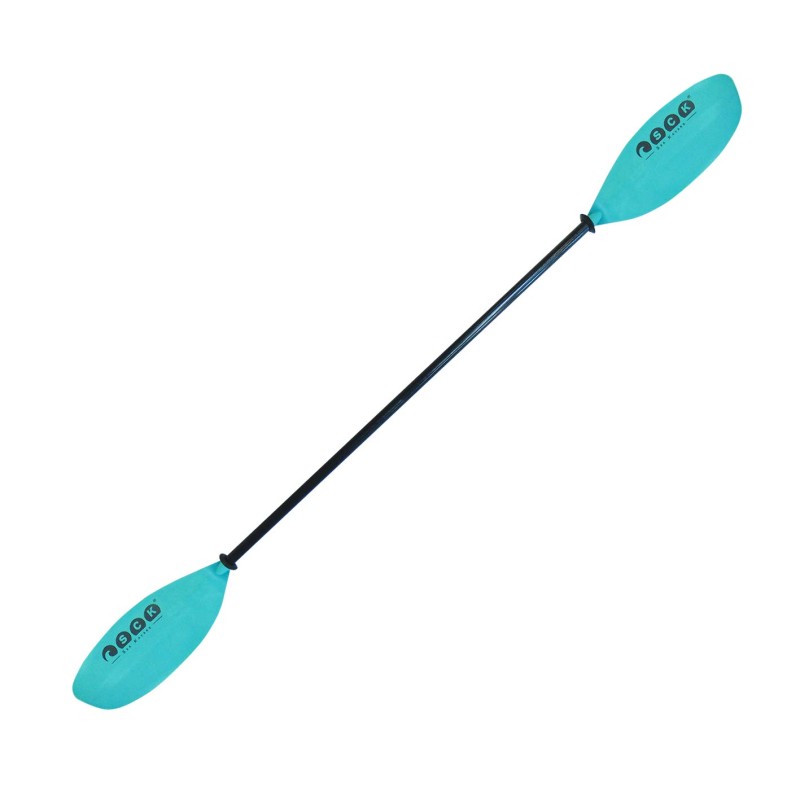 Κουπί καγιάκ ρυθμιζόμενο 215-235cm Υαλοΰφασμα Γαλαζοπράσινο SCK