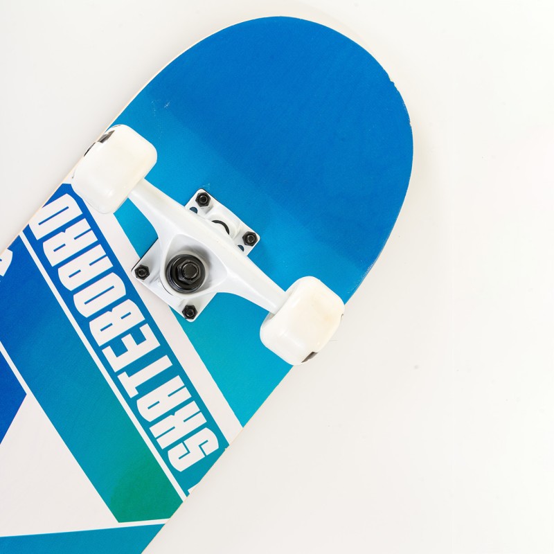 Skateboard 31'' Blue Triangle Fish