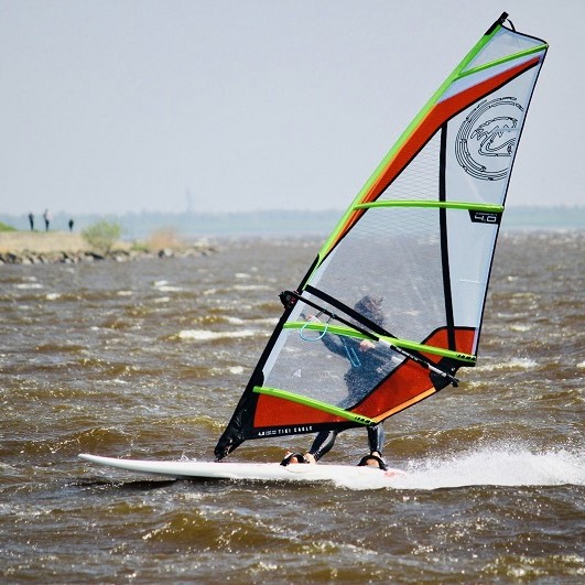 Eagle 5,0 X-ply sail - Ολοκληρωμένο σετ πανί για windsurf με RDM epoxy άλμπουρο - ΤΙΚΙ