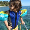 Παιδικό γιλέκο νεοπρενίου 2mm αμάνικο με φερμουάρ Μπλε/Γκρι- Aropec