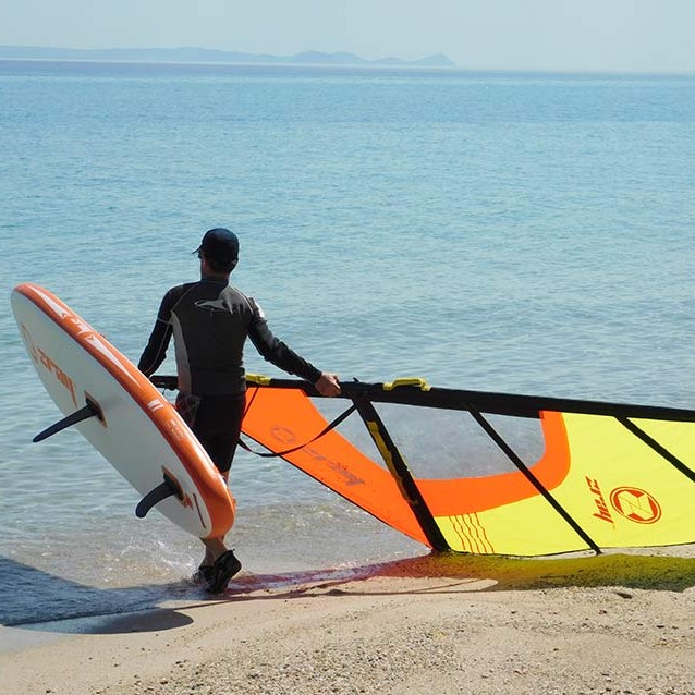zray Φουσκωτή σανίδα SUP & Windsurf 10'6" πακέτο και με πανί 3τμ.