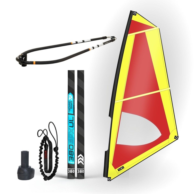 Classic 3,5 Dacron sail - Ολοκληρωμένο σετ πανί για windsurf με RDM epoxy άλμπουρο - ΤΙΚΙ