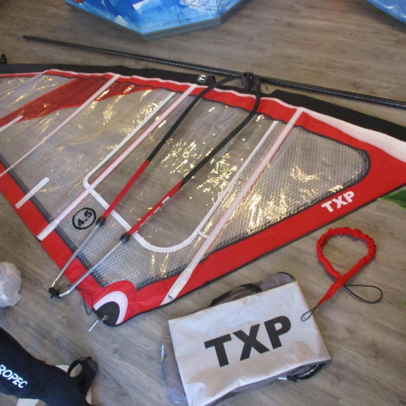 TXP 4.5 - Ολοκληρωμένο σετ windsurf με πανί 70% X-ply Tiki