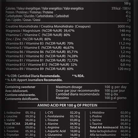 Pro Gold Professional 4000gr (OXYGEN NUTRITION) - Chocolate