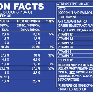 True Mass 5000 4Kgr (TRUE NUTRITION) - Cookies