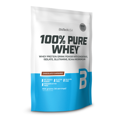 100% Pure Whey 454gr (BIOTECH USA) - Banana