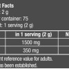 MSM + Vitamin C 150gr (BIOTECH USA)