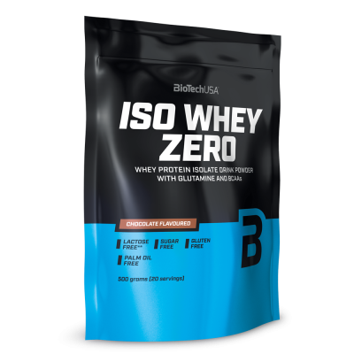 ISO Whey Zero 500gr (BIOTECH USA) - Black Biscuit