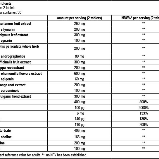 Liver Aid 60 tabs (BIOTECH USA)