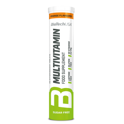 Multivitamin Effervescent 20 Tabs (BIOTECH USA)